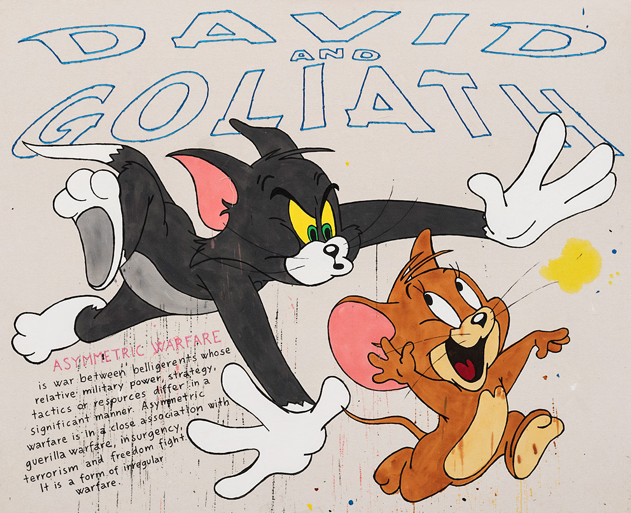 Riiko Sakkinen | Paintings | David and Goliath