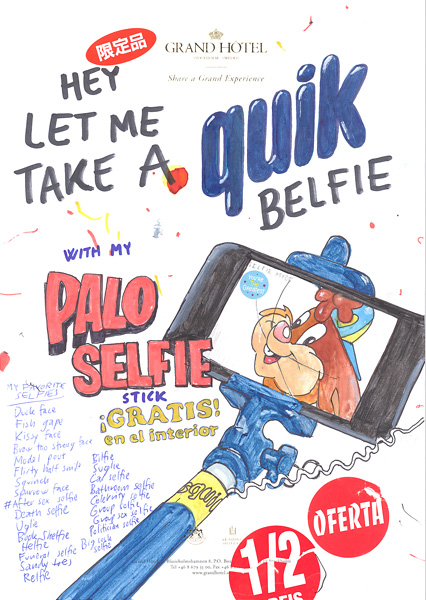 Riiko Sakkinen | A4 Drawings | Selfie Stick Syndrome