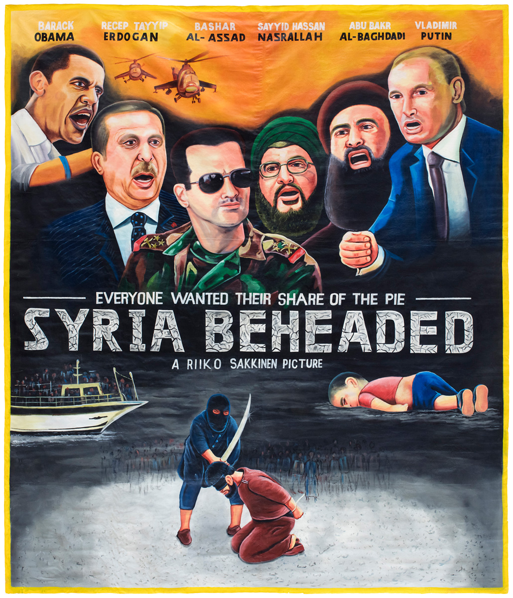 Riiko Sakkinen | Paintings | Syria Beheaded