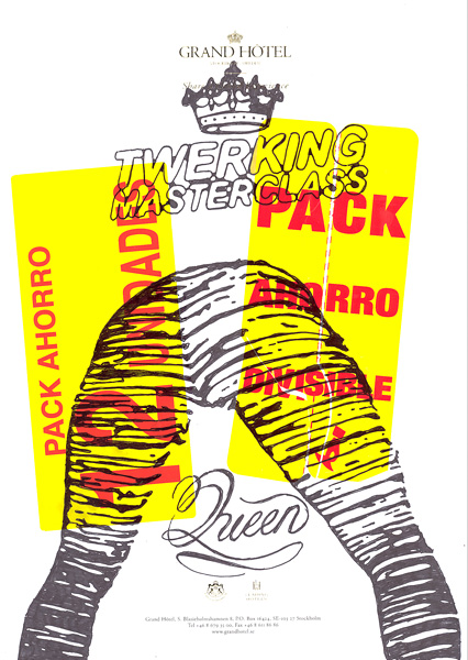 Riiko Sakkinen | A4 Drawings | Twerking Masterclass