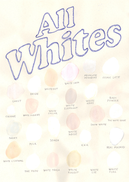 Riiko Sakkinen | A4 Drawings | All Whites