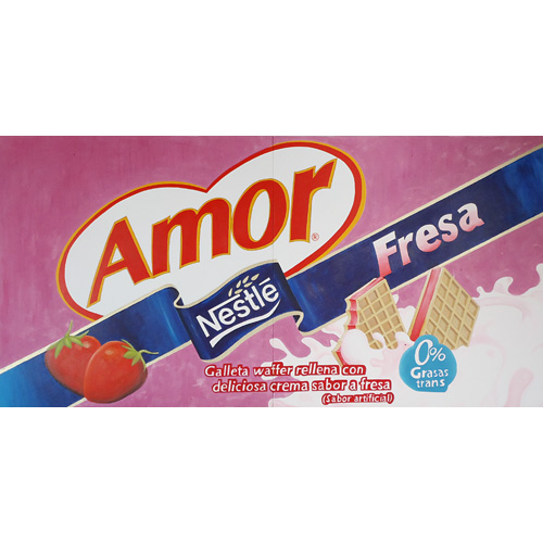 Riiko Sakkinen | Paintings | Amor (Artificial Strawberry Flavor)