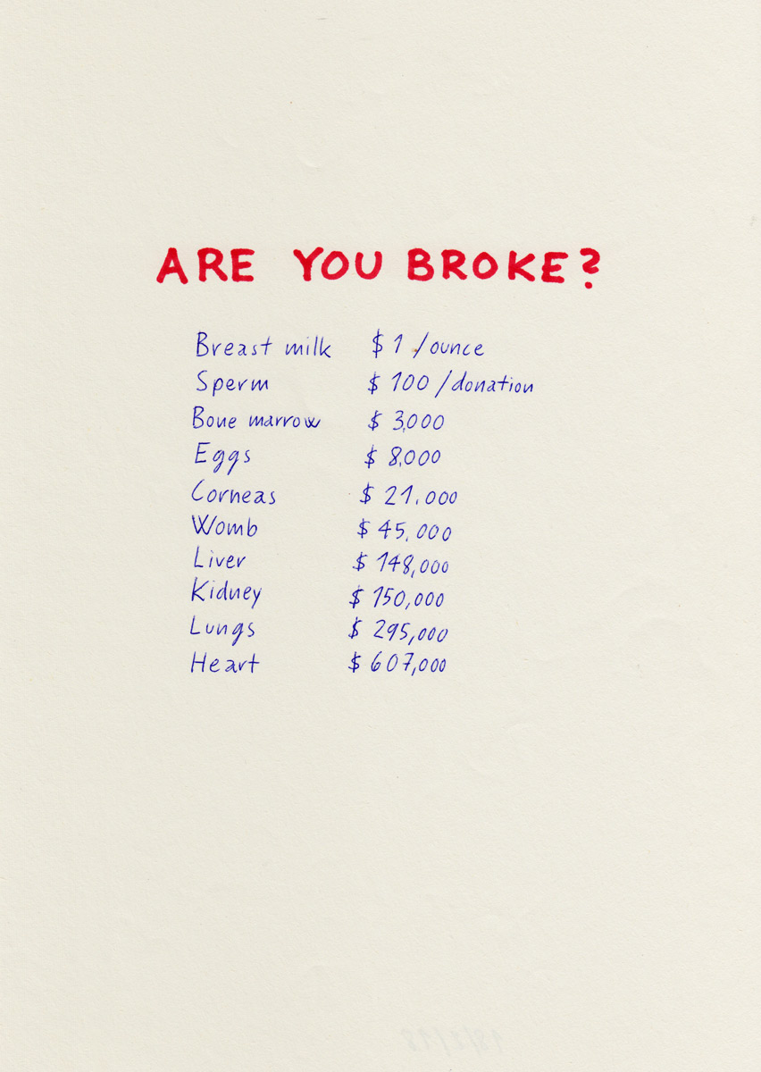Riiko Sakkinen | A4 Drawings | Are You Broke?