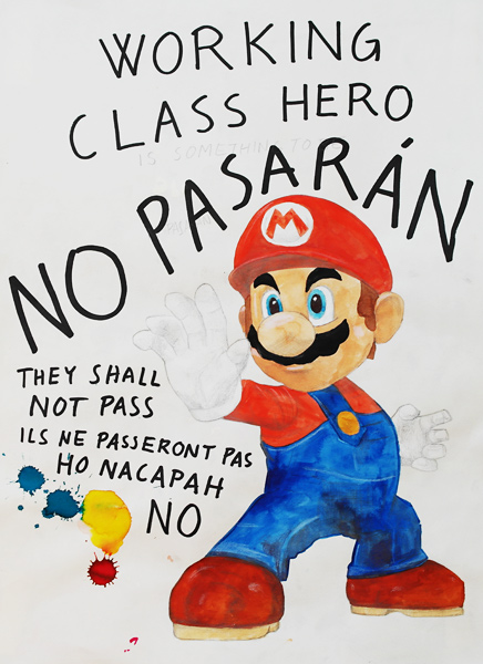 Riiko Sakkinen | Other Drawings | No Pasarán