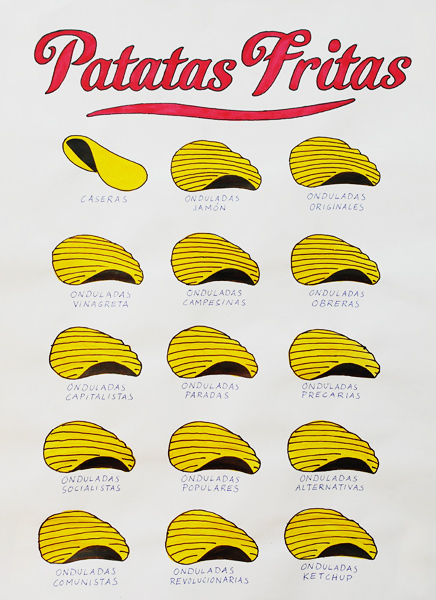 Riiko Sakkinen | Other Drawings | Patatas Fritas