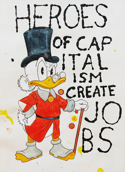 Riiko Sakkinen | Other Drawings | Heroes of Capitalism