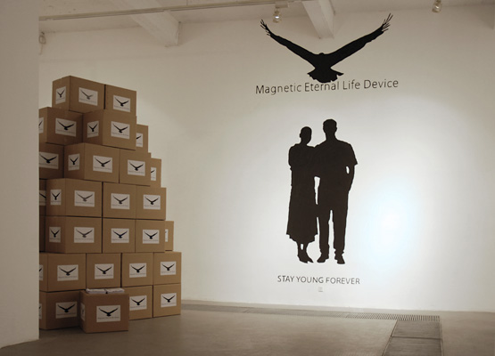 Riiko Sakkinen | Installation Views | Magnetic Eternal
 Life Device