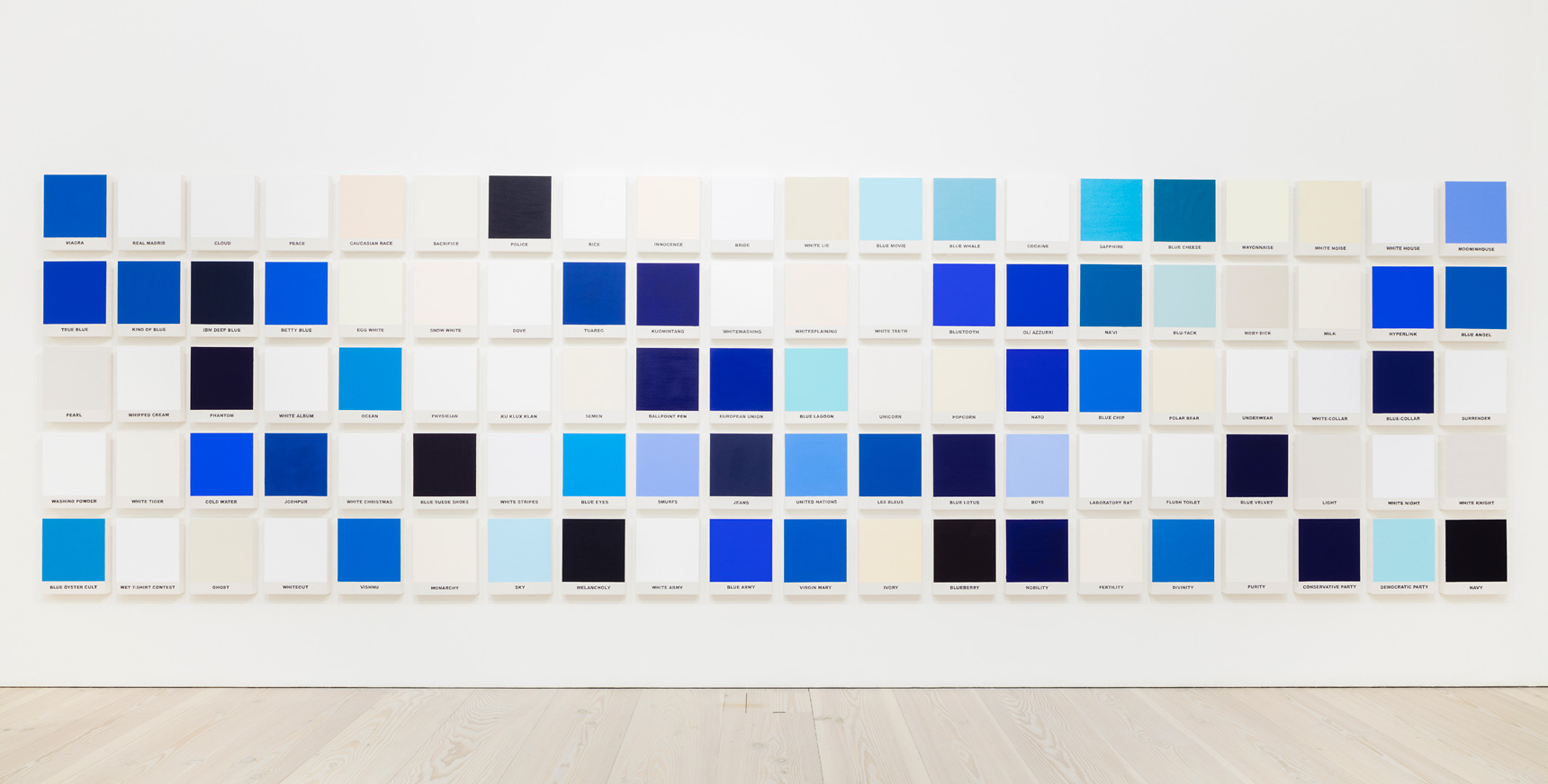 Riiko Sakkinen | Paintings | Blue and white