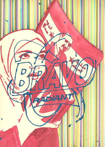 Riiko Sakkinen | A4 Drawings | Bravo Radiant