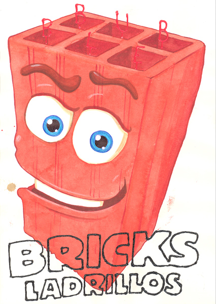 Riiko Sakkinen | A4 Drawings | Ladrillos (The Spanish Real Estate Bubble)