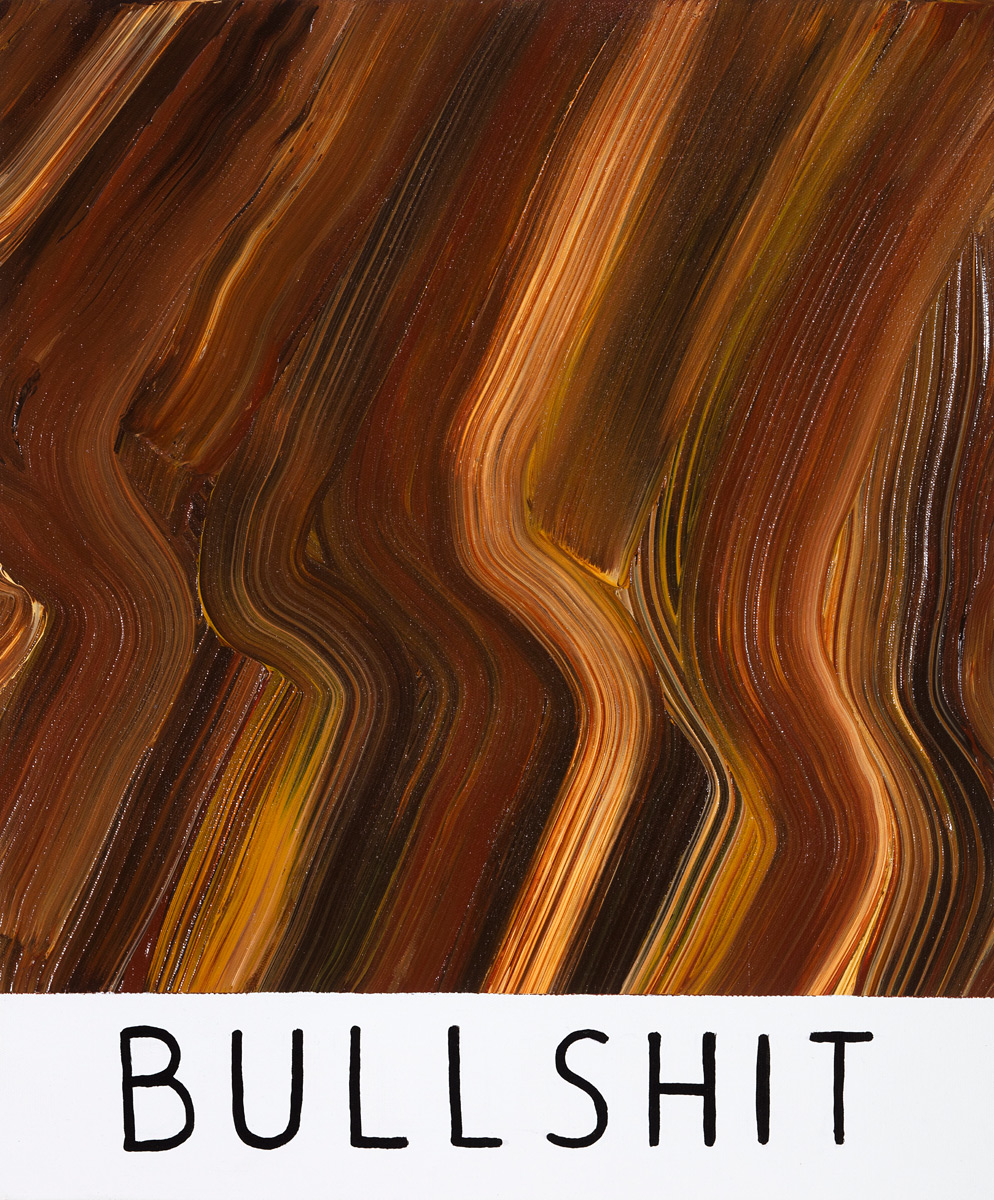 Riiko Sakkinen | Paintings | Bullshit
