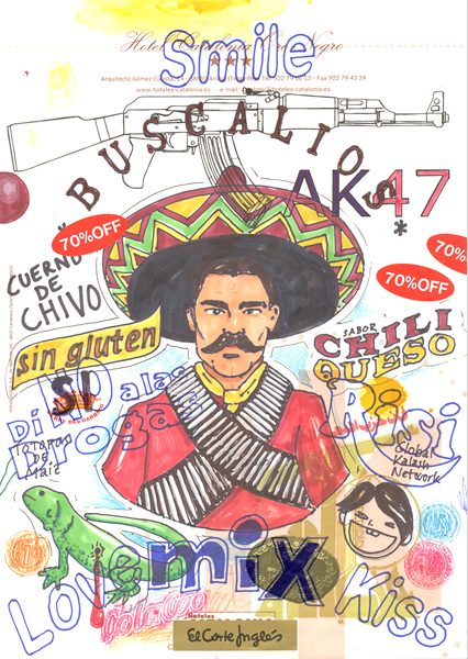 Riiko Sakkinen | A4 Drawings | Buscalíos Cuerno de Chivo