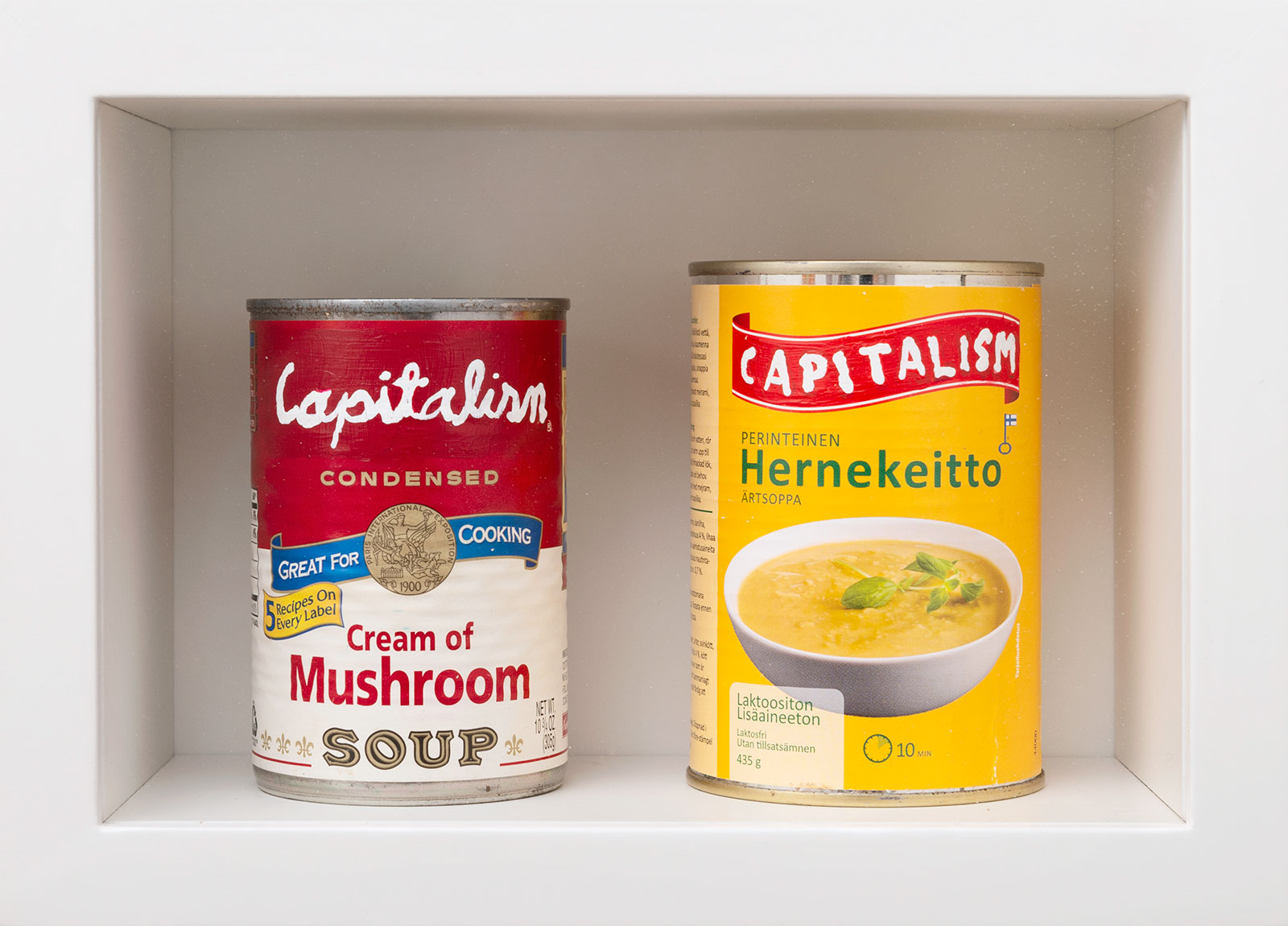 Riiko Sakkinen | Objects | Cans of Capitalism