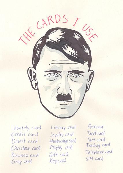 Riiko Sakkinen | A4 Drawings | The Cards I Use