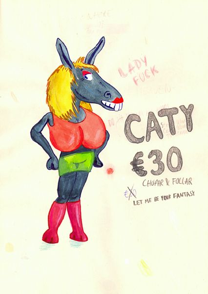 Riiko Sakkinen | A4 Drawings | Caty