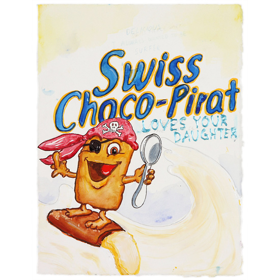 Riiko Sakkinen | Other Drawings | Swiss Choco-Pirat