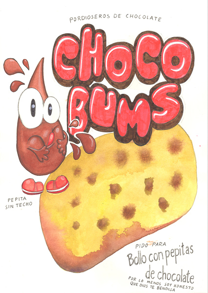Riiko Sakkinen | A4 Drawings | Choco Bums