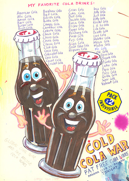 Riiko Sakkinen | A4 Drawings | Cold Cola War