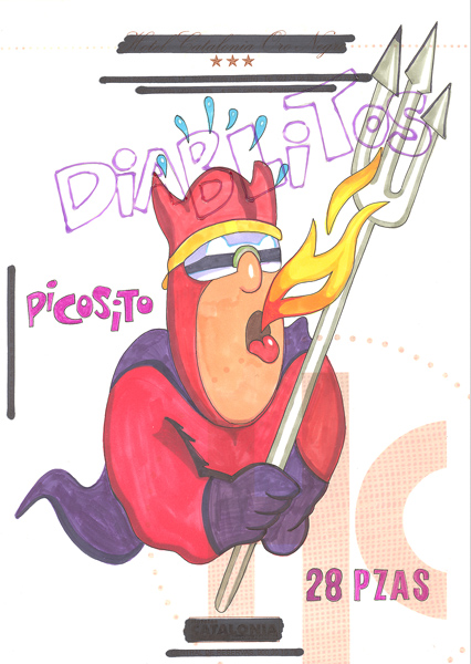 Riiko Sakkinen | A4 Drawings | Diablitos