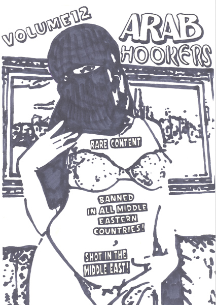 Riiko Sakkinen | A4 Drawings | Arab Hooker