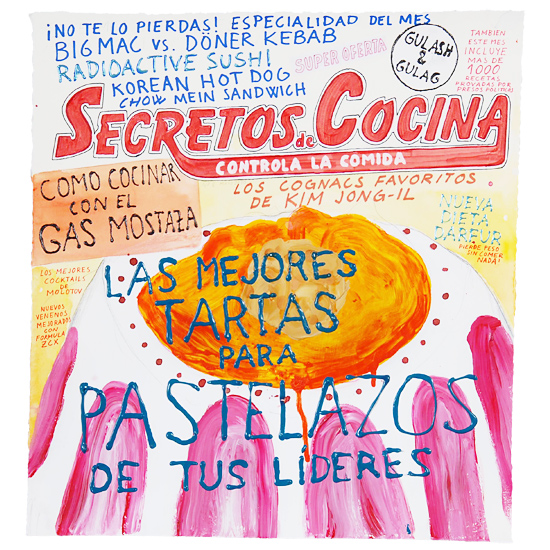 Riiko Sakkinen | Other Drawings | Secretos de Cocina (Pastelazos)