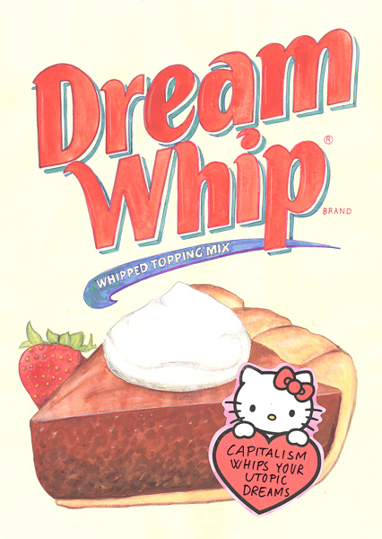 Riiko Sakkinen | A4 Drawings | Capitalism Whips Your Utopic Dreams