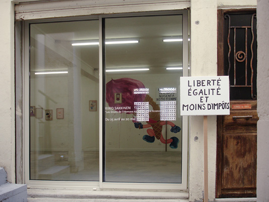 Riiko Sakkinen | Installation Views | Les Droits d'Homme nuisent  notre conomie