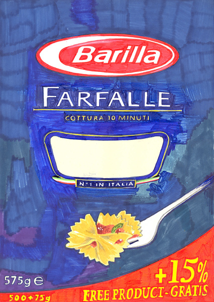 Riiko Sakkinen | A4 Drawings | Empty Farfalle