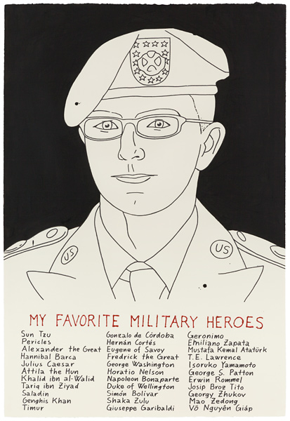 Riiko Sakkinen | Other Drawings | My Favorite Military Heroes
