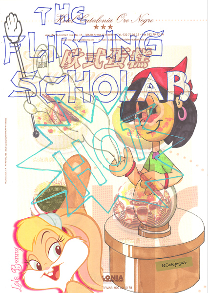 Riiko Sakkinen | A4 Drawings | The Flirting Scholar and Lola Bunny