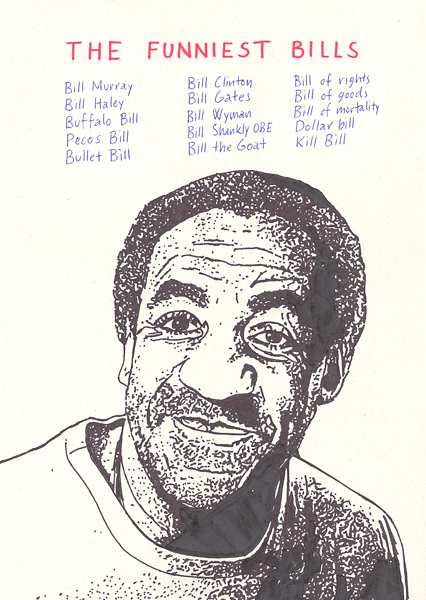 Riiko Sakkinen | A4 Drawings | The Funniest Bills