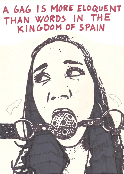 Riiko Sakkinen | A4 Drawings | An Eloquent Gag