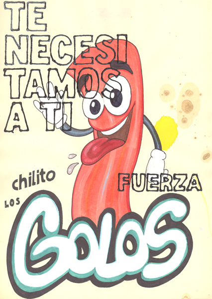 Riiko Sakkinen | A4 Drawings | Fuerza Golos Needs You