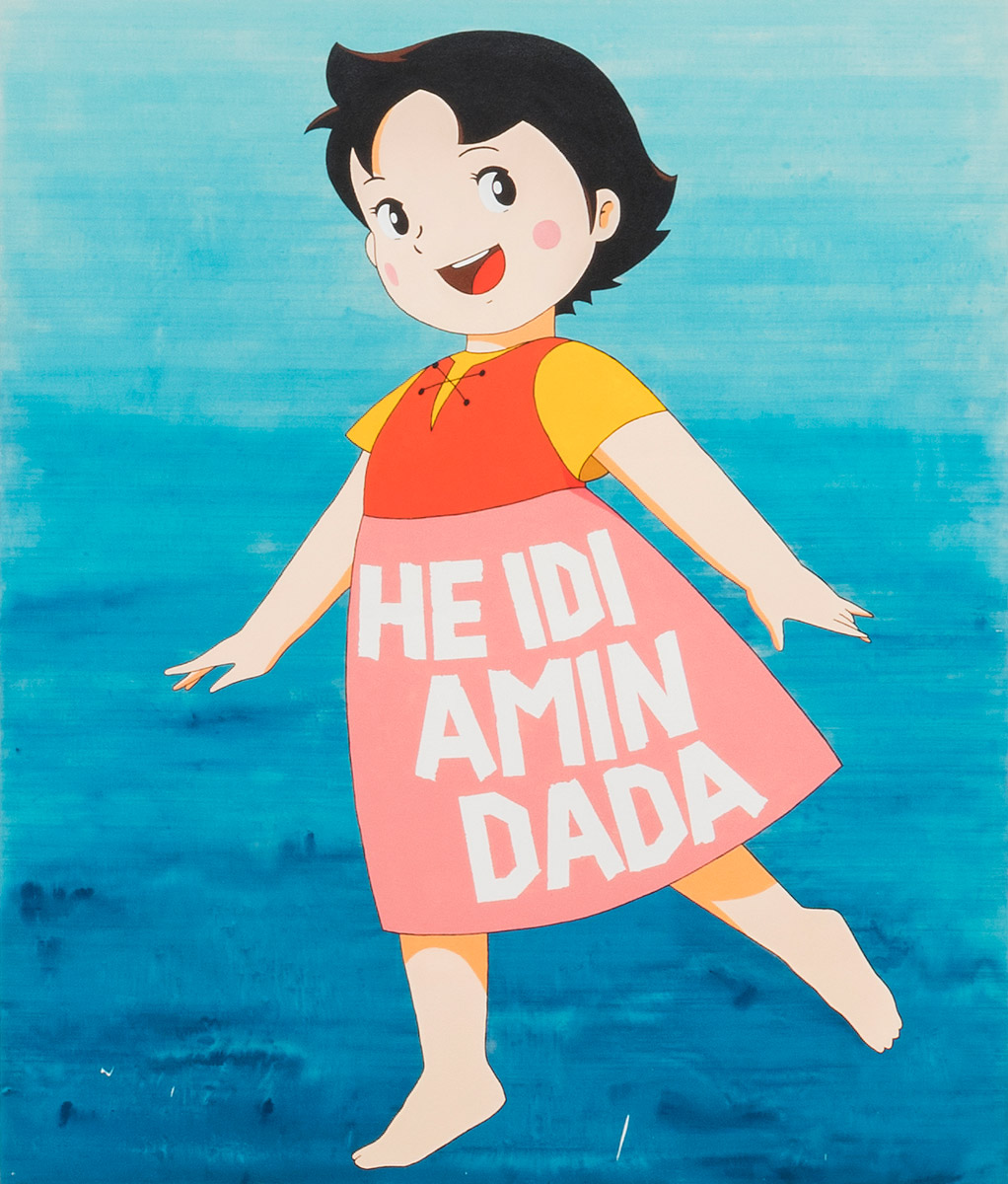 Riiko Sakkinen | Paintings | (He)Idi Amin Dada