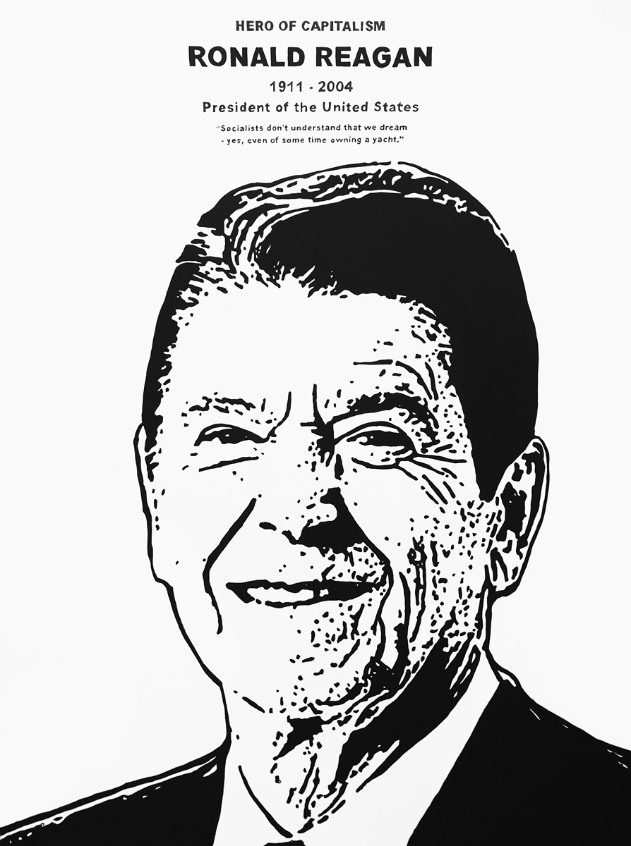 Riiko Sakkinen | Paintings | Heroes of Capitalism