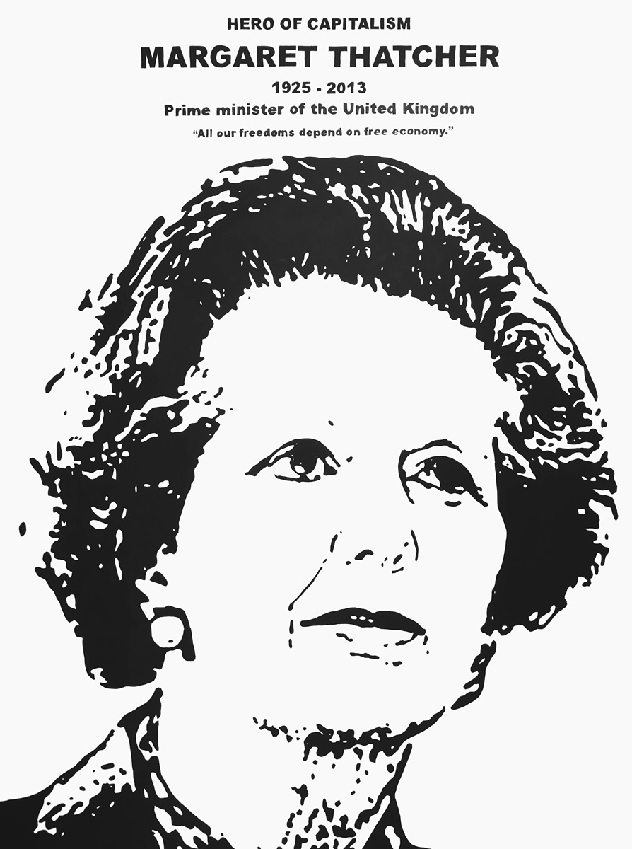 Riiko Sakkinen | Paintings | Heroes of Capitalism