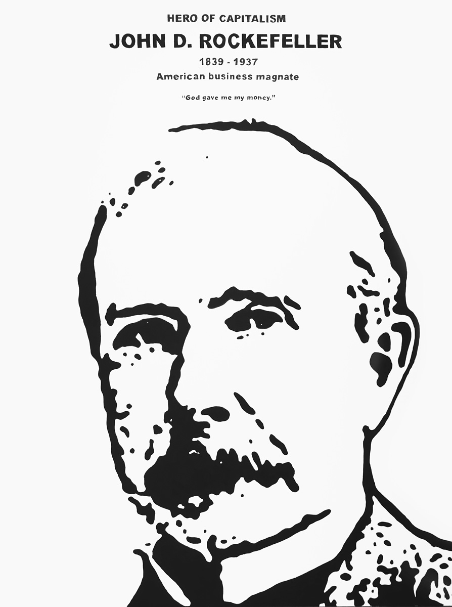 Riiko Sakkinen | Paintings | Heroes of Capitalism