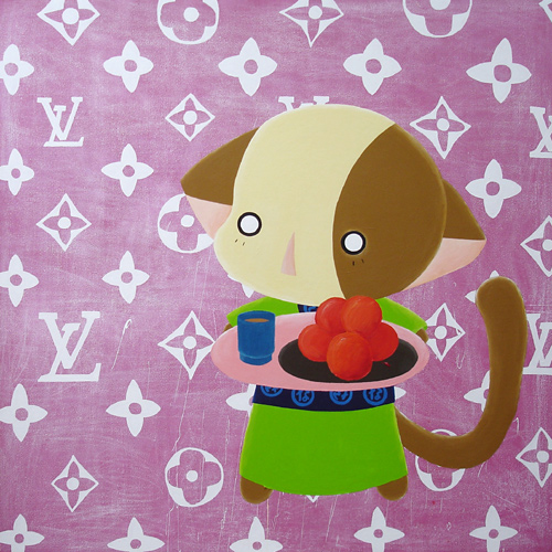 Riiko Sakkinen | Paintings | Japanese Lower Middle Class Housewife