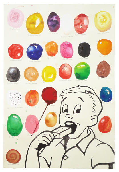 Riiko Sakkinen | Other Drawings | Political Ice Cream