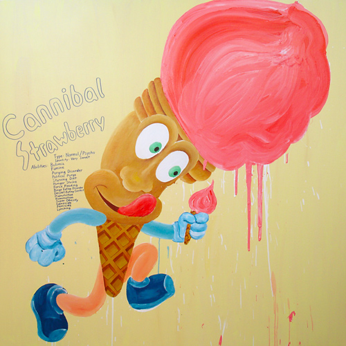 Riiko Sakkinen | Paintings | Cannibal Strawberry