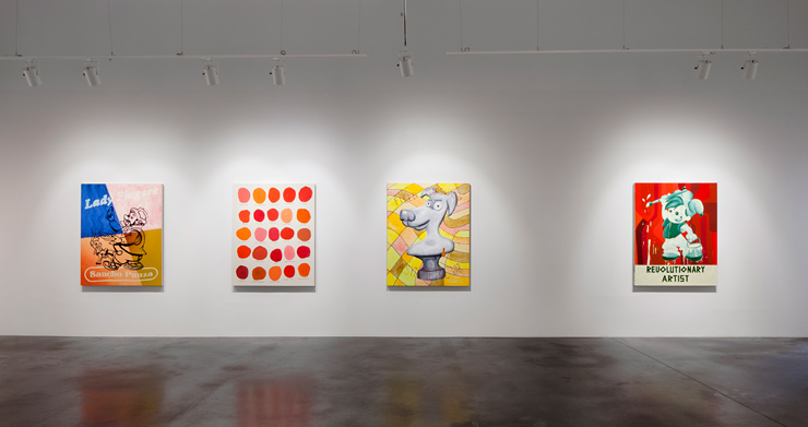 Riiko Sakkinen | Installation Views | Riiko Sakkinen Painted Himself into a Corner