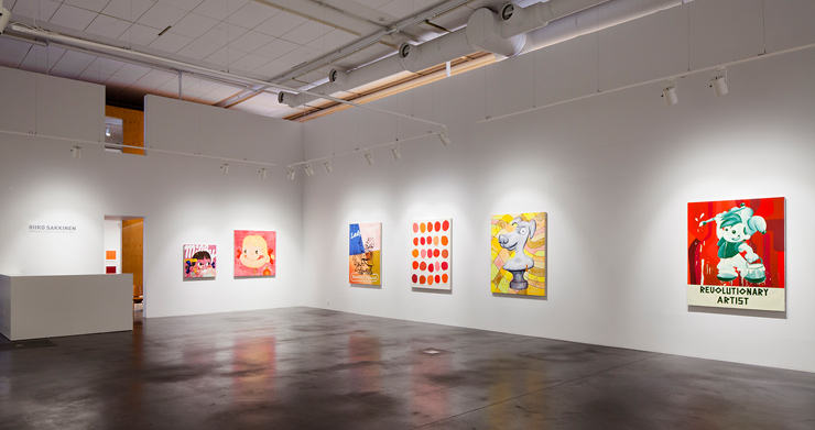 Riiko Sakkinen | Installation Views | Riiko Sakkinen Painted Himself into a Corner