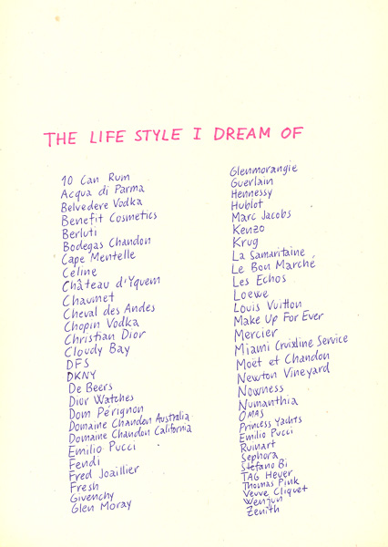 Riiko Sakkinen | A4 Drawings | The Life Style
 I Dream of