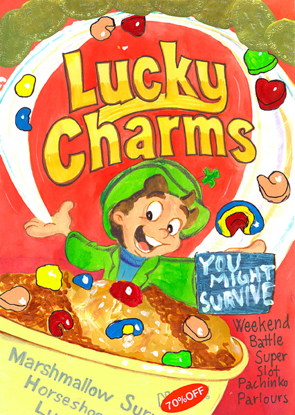 Riiko Sakkinen | A4 Drawings | Lucky Charms
 (You Might Survive)