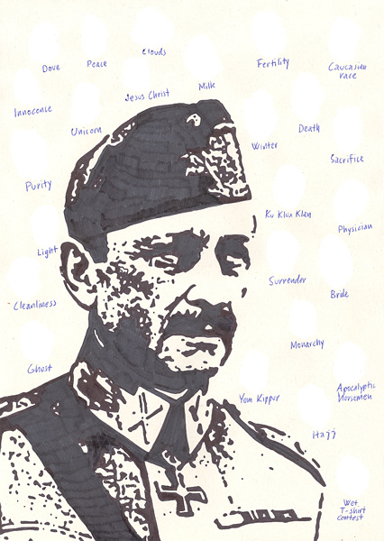 Riiko Sakkinen | A4 Drawings | White Things