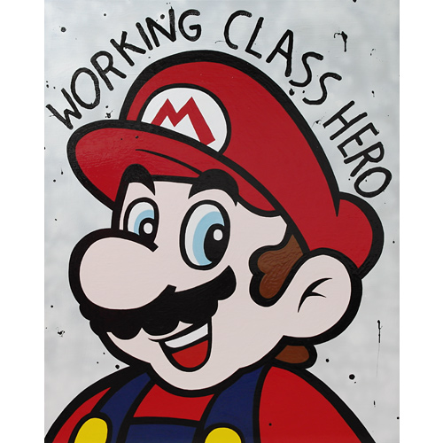 Riiko Sakkinen | Paintings | Working Class Hero