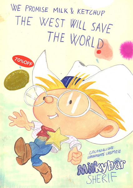 Riiko Sakkinen | A4 Drawings | The West Will
Save the World