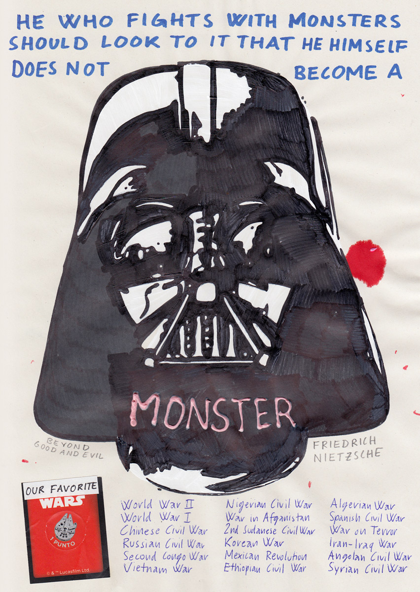 Riiko Sakkinen | A4 Drawings | Monsters