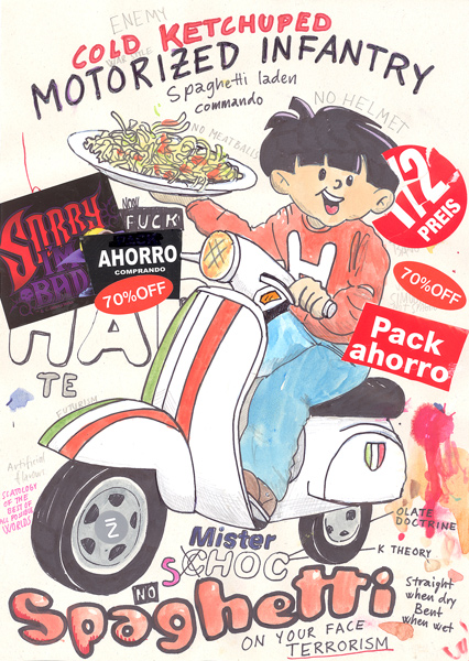 Riiko Sakkinen | A4 Drawings | Cold Ketchuped
Motorized Infantry