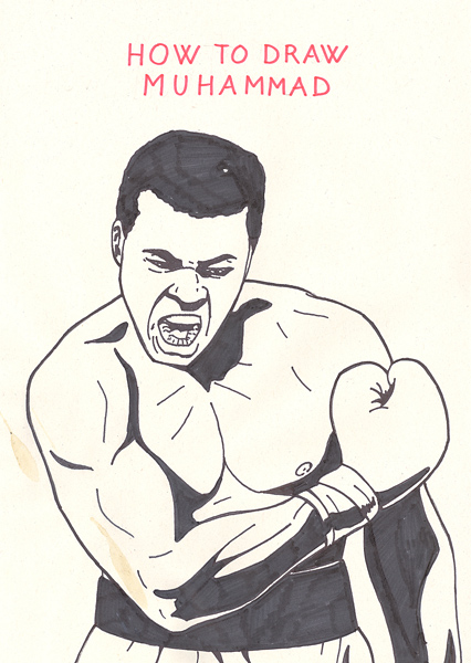 Riiko Sakkinen | A4 Drawings | How to Draw Muhammad